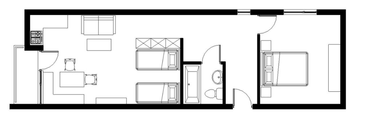 Chesa Dominium Apartment Berguen Exterior photo